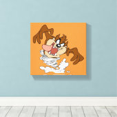 TAZ™ Whirling Tornado Canvas Afdruk (Insitu (Houten vloer))