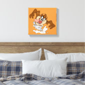 TAZ™ Whirling Tornado Canvas Afdruk (Insitu (Slaapkamer))