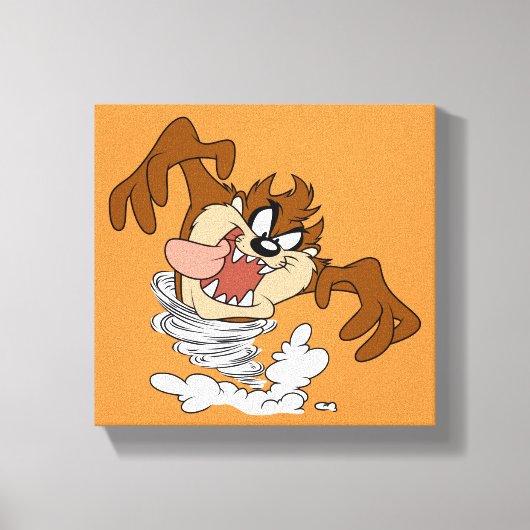 TAZ™ Whirling Tornado Canvas Afdruk (Voorkant)