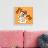 TAZ™ Whirling Tornado Canvas Afdruk (Insitu (Woonkamer))