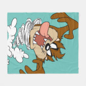 TAZ™ Whirling Tornado Fleece Deken (Voorkant (Horizontaal))