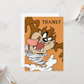 TAZ™ Whirling Tornado Kaart (Voorkant / Achterkant in situ)