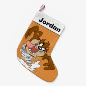 TAZ™ Whirling Tornado Kleine Kerstsok (Voorkant (Hangend))