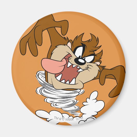 TAZ™ Whirling Tornado Magneet (Voorkant)