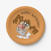 TAZ™ Whirling Tornado Papieren Bordje (Voorkant)