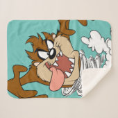 TAZ™ Whirling Tornado Sherpa Deken (Voorkant (horizontaal))