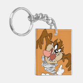 TAZ™ Whirling Tornado Sleutelhanger (Voorkant Links)