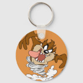 TAZ™ Whirling Tornado Sleutelhanger (Voorkant)