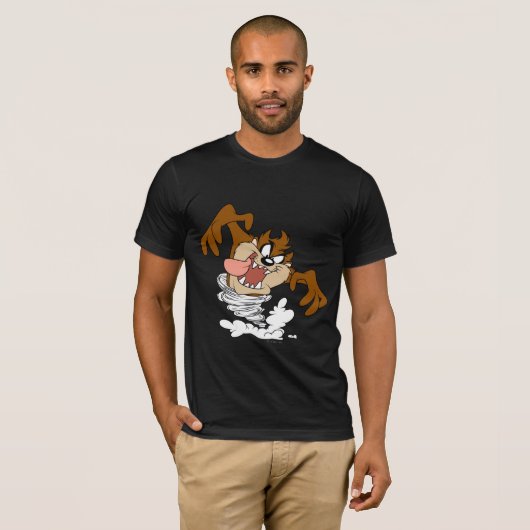 TAZ™ Whirling Tornado T-shirt (Voorkant volledig)