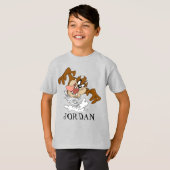 TAZ™ Whirling Tornado T-shirt (Voorkant volledig)