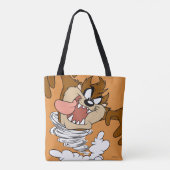 TAZ™ Whirling Tornado Tote Bag (Achterkant)