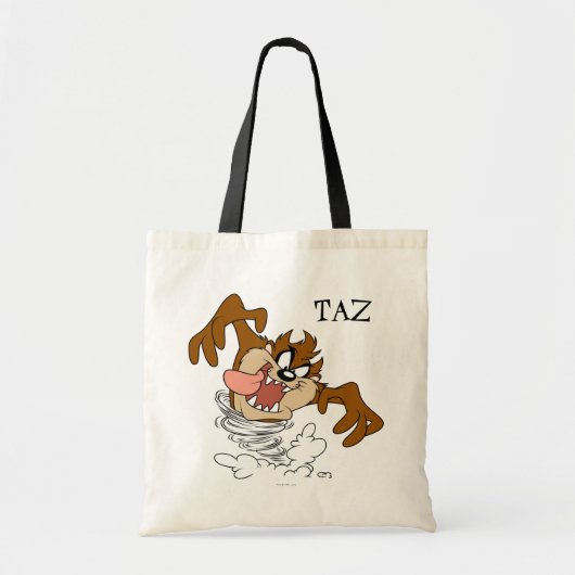 TAZ™ Whirling Tornado Tote Bag (Voorkant)