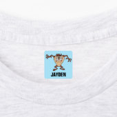 TAZ™ Wide Arms Labels (Aangebracht)