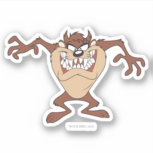 TAZ™ Wide Arms Sticker (Voorkant)