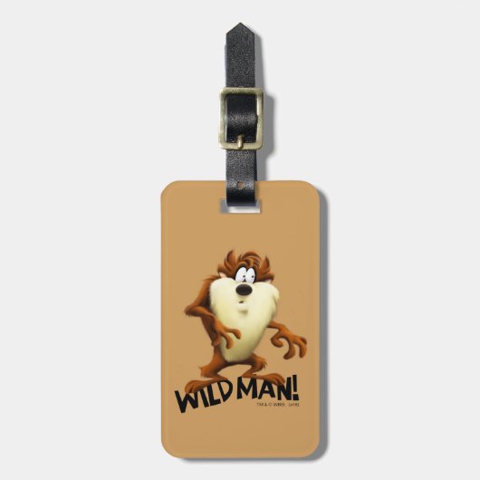 TAZ™ - Wild Man Bagagelabel (Voorkant verticaal)