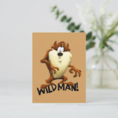 TAZ™ - Wild Man Briefkaart (Staand voorkant)