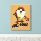 TAZ™ - Wild Man Canvas Afdruk (Insitu (Houten vloer))