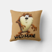 TAZ™ - Wild Man Kussen (Achterkant)