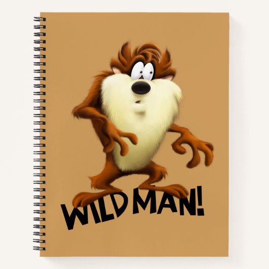 TAZ™ - Wild Man Notitieboek (Voorkant)