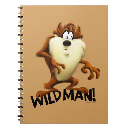 TAZ™ - Wild Man Notitieboek (Voorkant)