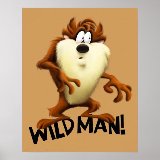 TAZ™ - Wild Man Poster (Voorkant)