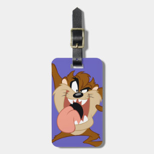 TAZ™ Zijn tong uitsteken Bagagelabel