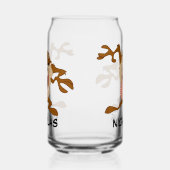 TAZ™ | Zijn tong uitsteken Blikvorm Glas (Links)