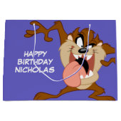 TAZ™ | Zijn tong uitsteken Groot Cadeauzakje (Voorkant)