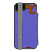 TAZ™ | Zijn tong uitsteken Incipio iPhone Portemonnee Hoesje (Agenda Achterkant)