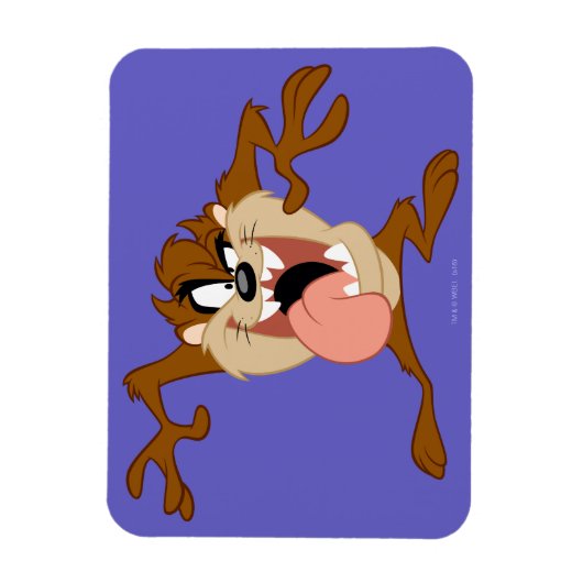 TAZ™ | Zijn tong uitsteken Magneet (Verticaal)