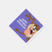 TAZ™ | Zijn tong uitsteken Servet (Hoek)