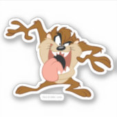 TAZ™ | Zijn tong uitsteken Sticker (Voorkant)