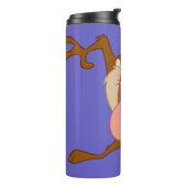 TAZ™ | Zijn tong uitsteken Thermosbeker (Gedraaid links)