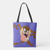 TAZ™ | Zijn tong uitsteken Tote Bag (Achterkant)