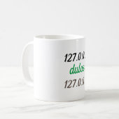 Taza 127.0.0.1 dulce 127.0.0.1 koffiemok (Voorkant links)