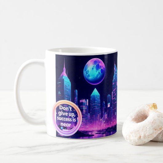 Taza 2 future innovates koffiemok (Met donut)