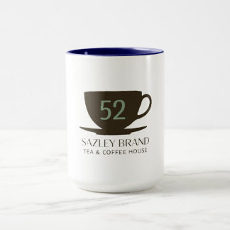 taza 52 Sazley Brand Tea & Coffee House Mok