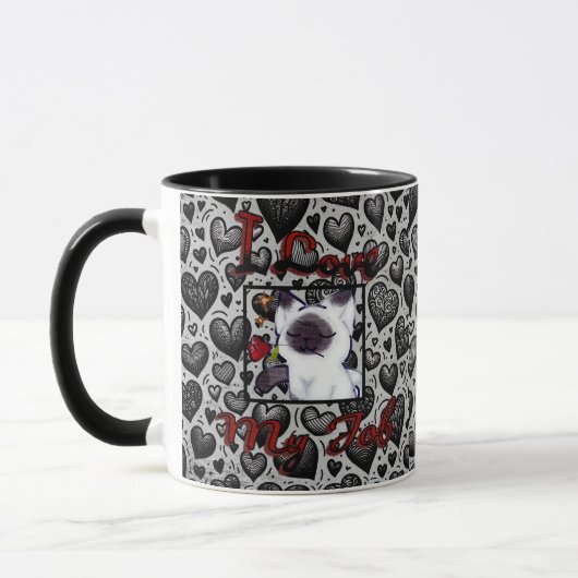 Taza, Adorable Cat Vet Gift cup Mok (Links)
