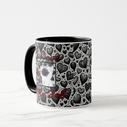 Taza, Adorable Cat Vet Gift cup Mok (Voorkant links)