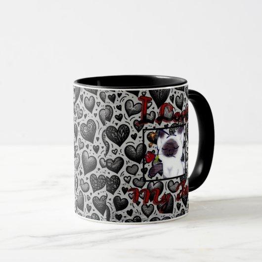 Taza, Adorable Cat Vet Gift cup Mok (Voorkant rechts)