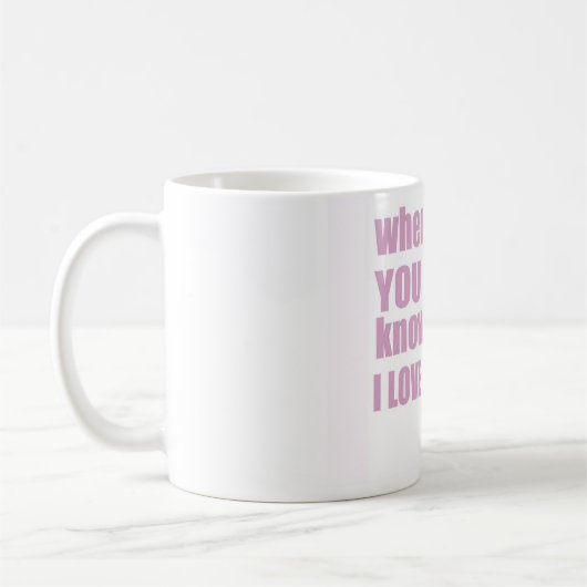 Taza Adore you smiler Koffiemok (Links)