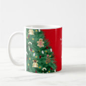 Taza - Árbol de Navidad - Personalizable Koffiemok (Links)