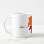 Taza "Arce de Otoño".  Koffiemok (Links)