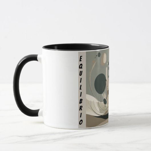 Taza Arte Minimal Equilibrio Natural Mok (Links)