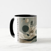 Taza Arte Minimal Equilibrio Natural Mok (Voorkant links)