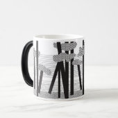 Taza b&n magische mok (Voorkant links)