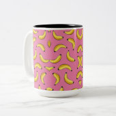 Taza Banana Bicolor Tweekleurige Koffiemok (Voorkant links)