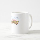Taza bebe agua mientras sufres koffiemok (Voorkant rechts)
