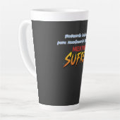 Taza bebe agua mientras sufres latte mok (Linkerhoek)