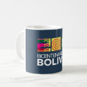 Taza bicentenario de Bolivia Koffiemok (Voorkant links)